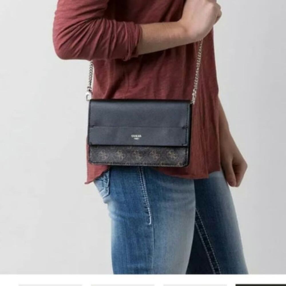 GUESS Hailey Crossbody clutch Black 1981